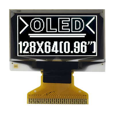 Fábrica de pantallas OLED China 0,96 pulgadas 128x64 puntos Módulo gráfico OLED Interfaz SPI de un solo color