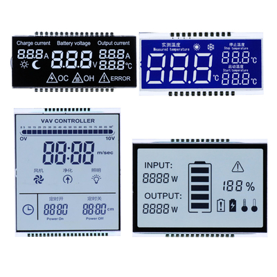 Display LCD personalizado TN/HTN/STN/FSTN/VA Segmento monocromático de caracteres gráficos COG Dot Matix Pantalla LCD