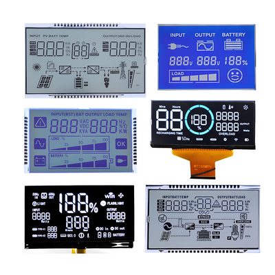 Display LCD personalizado TN/HTN/STN/FSTN/VA Segmento monocromático de caracteres gráficos COG Dot Matix Pantalla LCD