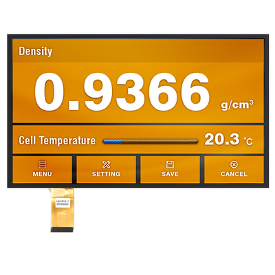 OCA PCAP capacitivo de 13,3 pulgadas TFT módulo LCD HD 1920x1080 punto EDP 30 interfaz de pin