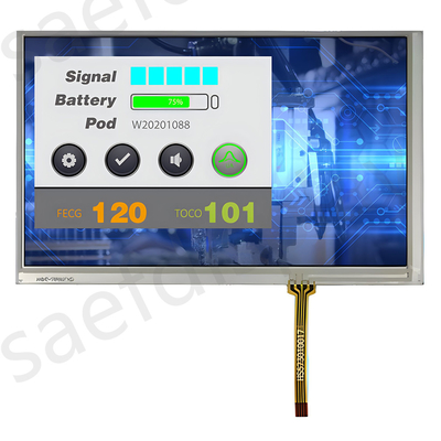 7 pulgadas TFT pantalla LCD Innolux AT070TN83 800x480 puntos 40 pines Interfaz RGB con RTP