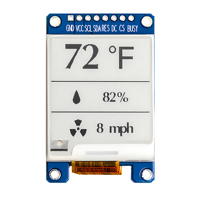 SPI E-Ink Display de 1,5 pulgadas en blanco y negro 152x152 puntos 1,54" E-Paper Display