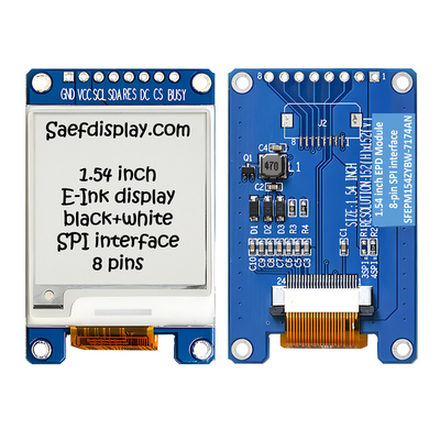 SPI E-Ink Display de 1,5 pulgadas en blanco y negro 152x152 puntos 1,54" E-Paper Display