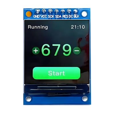 1.3" SPI TFT LCD Modulo de pantalla de pantalla ST7789 240x240 3.3V 65K a todo color 51 STM32 para Arduino