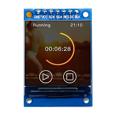1.3" SPI TFT LCD Modulo de pantalla de pantalla ST7789 240x240 3.3V 65K a todo color 51 STM32 para Arduino