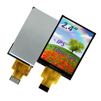 Garantía de bajo precio Interfaz IPS TFT LCD de 2.4 pulgadas con 10 pines