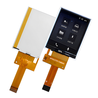 1Display LCD TFT de 77 pulgadas SPI Interfaz en serie 262K Pantalla a todo color
