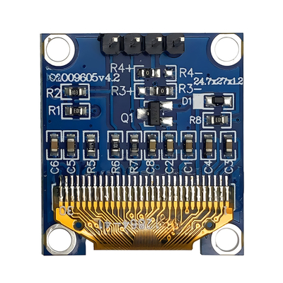 0.96 pulgadas de panel de pantalla OLED Modulo 12864 128X64 IIC I2C controlador 4 pines para Raspberry Pi Arduino