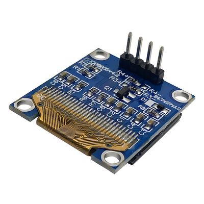 0.96 pulgadas de panel de pantalla OLED Modulo 12864 128X64 IIC I2C controlador 4 pines para Raspberry Pi Arduino
