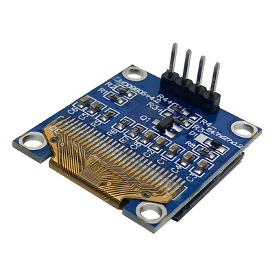 0Display OLED de 96 pulgadas con 4 pines de control I2C placa de PCB blanco/azul/amarillo azul