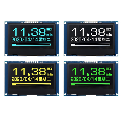 2.42 pulgadas 7 pin SPI Interfaz placa de control OLED SSD1309/SPD0301 controlador de circuito