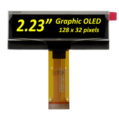 2Modulo de pantalla OLED de.23 pulgadas 128 * 32 Dot Matrix Pantalla PMOLED SSD1305 controlador 24Pin
