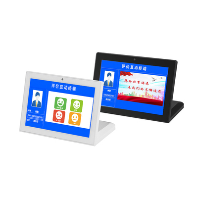 8 pulgadas 1280x800 Android 11 Monitor de pantalla táctil en forma de L con puerto HDMI RJ45