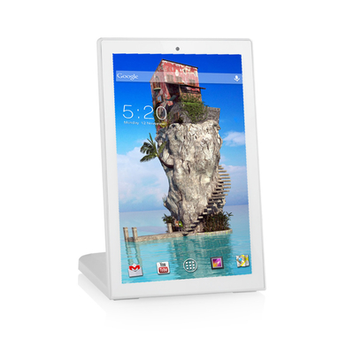 Display de pantalla táctil Android de 10,1 pulgadas en forma de L con RJ45 POE y HDMI