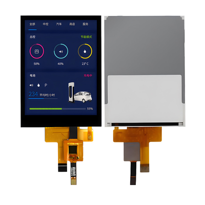 2Display IPS TFT de 8 pulgadas con conexión óptica de 400 nits Interfaz SPI IIC