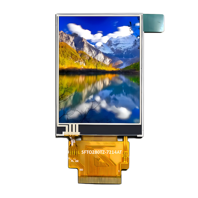 1000nits 2.8 pulgadas Alto brillo TFT pantalla LCD 240 X 320 puntos IPS MCU y interfaz RGB