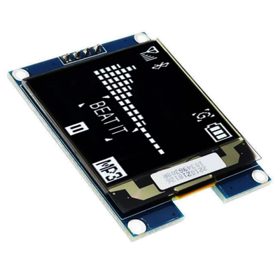 1Unidad de módulo de panel de pantalla OLED de.5 pulgadas 128x128 píxeles 4 pines Interfaz I2C con controlador de pantalla LED