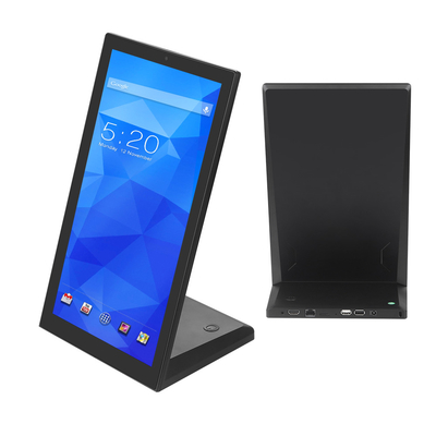 Display de pantalla táctil Android de 14 pulgadas en forma de L con puerto Wifi POE RJ45