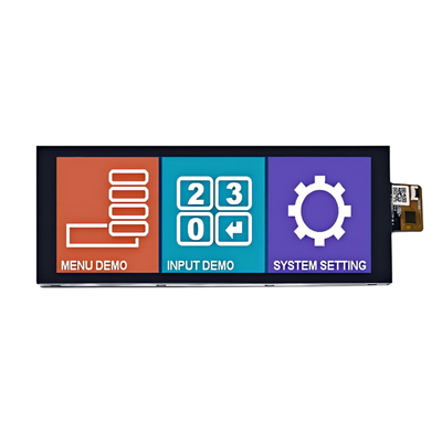 Alto brillo TFT táctil capacitivo de 6,86 pulgadas 400x1280 puntos FL7707 controlador Interfaz MIPI