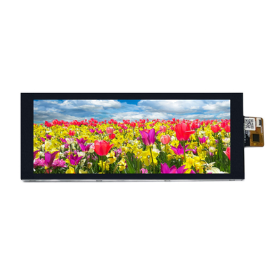 Alta luminosidad 800nits 6.86 pulgadas IPS TFT LCD 1280*480 puntos Interfaz MIPI con CTP