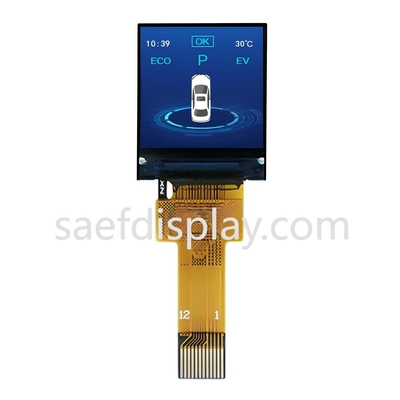 Mini LCD cuadrado de 0,85 pulgadas 128 * 128 IPS TFT LCD Modulo de visualización SPI pequeño cuadrado GC9107 12Pin