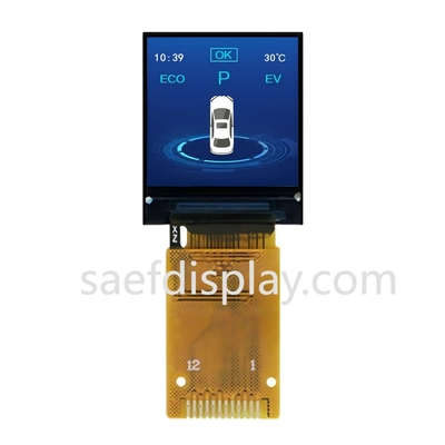 Mini LCD cuadrado de 0,85 pulgadas 128 * 128 IPS TFT LCD Modulo de visualización SPI pequeño cuadrado GC9107 12Pin