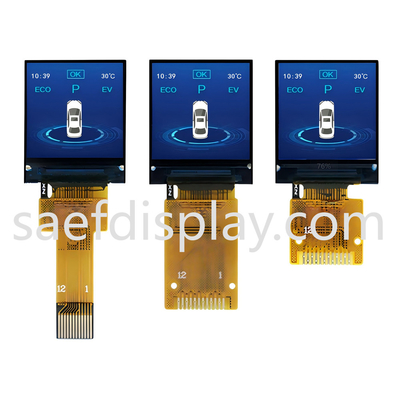 Mini LCD cuadrado de 0,85 pulgadas 128 * 128 IPS TFT LCD Modulo de visualización SPI pequeño cuadrado GC9107 12Pin