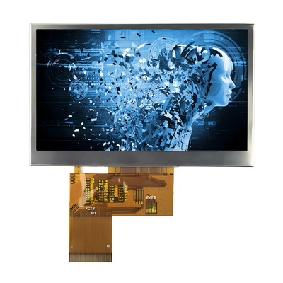 4.3 pulgadas Alto brillo 1000nits TFT LCD Modulo 480x272 Resolución y pantalla táctil opcional