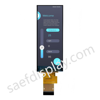 2Display IPS TFT LCD de 2 pulgadas 200x480 Resolución Interfaz MIPI 500 Nits Brillo para imágenes claras