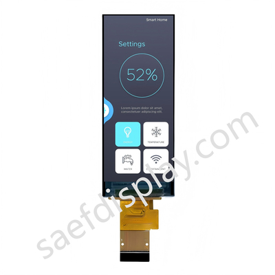 2Display IPS TFT LCD de 2 pulgadas 200x480 Resolución Interfaz MIPI 500 Nits Brillo para imágenes claras