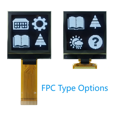 1Módulo OLED de 5 pulgadas - 128x128 Monocromo Blanco y Azul para IoT