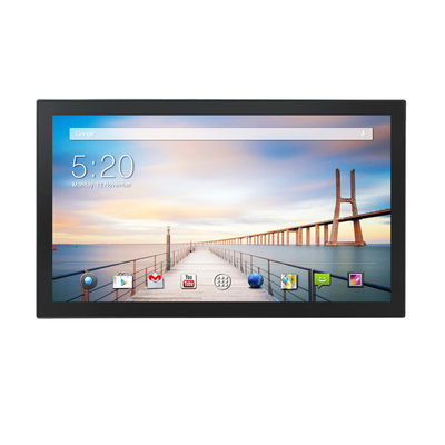 18.5 pulgadas de pared Android AIO Tablet PC KR3288 IPS Display POE RJ45 Puerto sin cámara