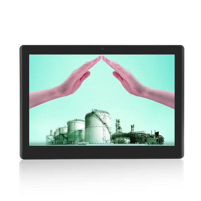 18.5 pulgadas Android pantalla táctil monitor KR3568 IPS pantalla sin cámara Vesa pared montada con puerto POE RJ45
