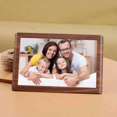 10.1 pulgadas Smart WiFi Digital Photo Frame HD IPS LCD 1280x800 Resolución 16GB Almacenamiento de música Nube de plástico Compartir a través de la aplicación Frameo