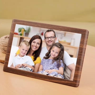 10.1 pulgadas Smart WiFi Digital Photo Frame HD IPS LCD 1280x800 Resolución 16GB Almacenamiento de música Nube de plástico Compartir a través de la aplicación Frameo