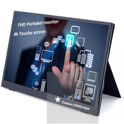 FHD 1920*1080 Monitor táctil portátil de 15,6 pulgadas IPS Display para modos de visualización flexibles y ángulo de visión amplio