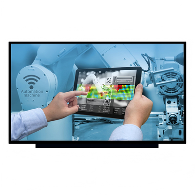 15.6" Industrial eDP TFT LCD Display FHD 1000nits Luz solar legible de gran temperatura Anti-brillo