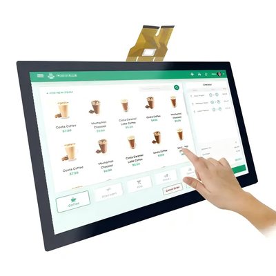 23.8" Pantalla LCD TFT industrial FHD 1080p Interfaz LVDS Ángulo de visión amplio Bajo reflejo 350 cd/m2 Brillo Certificado UE/EE.UU.