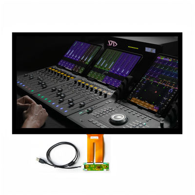 Pantalla TFT FHD de alto brillo de 21.5 pulgadas con PCAP táctil – 1000 nits, entrada LVDS, panel industrial