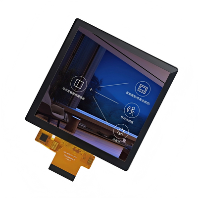 4" LCD TFT industrial cuadrado (720x720) con PCAP Touch, -20°C~70°C de operación, Interfaz RGB