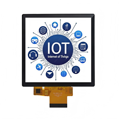 4" LCD TFT industrial cuadrado (720x720) con PCAP Touch, -20°C~70°C de operación, Interfaz RGB
