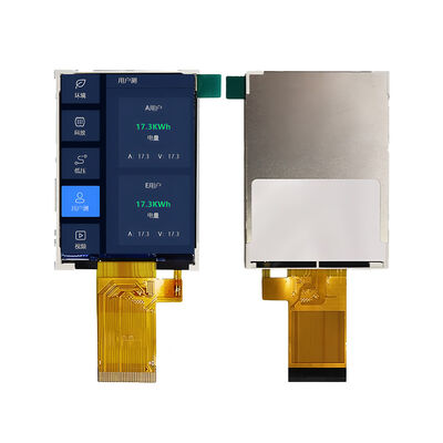Módulo de pantalla LCD TFT transflectiva de 2.8 pulgadas | Resolución 240x320 MCU/SPI | ST7789T3 300 cd/m² | Uso en exteriores e industrial