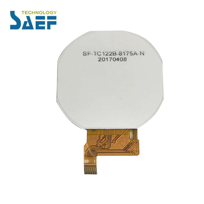 Pequeña exhibición circular del LCD, interfaz redondo de Spi MCU del módulo del LCD 1,22 pulgadas