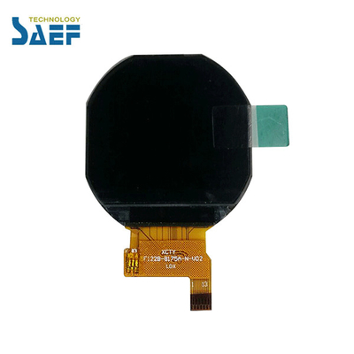 Pequeña exhibición circular del LCD, interfaz redondo de Spi MCU del módulo del LCD 1,22 pulgadas