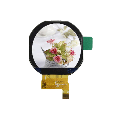 Pequeña exhibición circular del LCD, interfaz redondo de Spi MCU del módulo del LCD 1,22 pulgadas