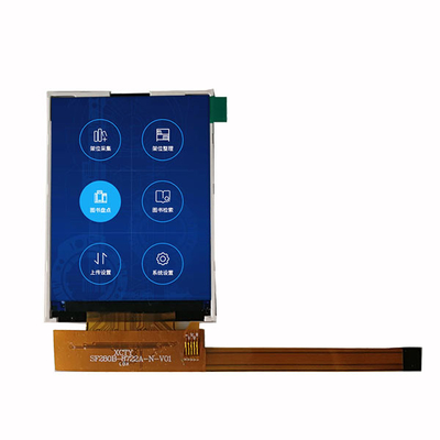 Pantalla 2,8" de TFT Lcd tipo de Tft Lcd QVGA 240x320 TN de la pulgada con el módulo del Lcd de la interfaz en serie de SPI