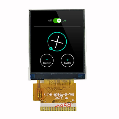 1,77 de la pulgada de TFT lcd de la exhibición del mpu 8 pequeño TFT LCD módulo del pedazo 128x160 para el aparato médico