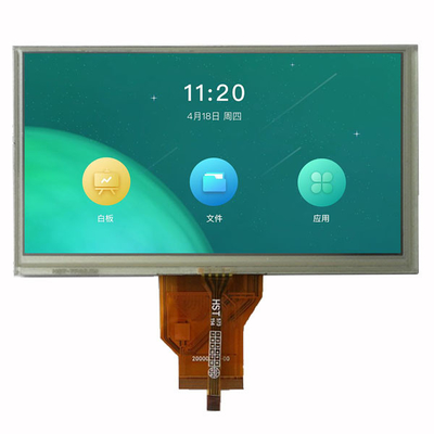 6.5 pulgadas 800x480 Industrial TFT LCD Display Interfaz RGB 50 pines con toque