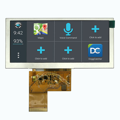 tipo pantalla de la barra 800x320 de TFT LCD 4,6 pulgadas con tacto capacitivo de PCAP