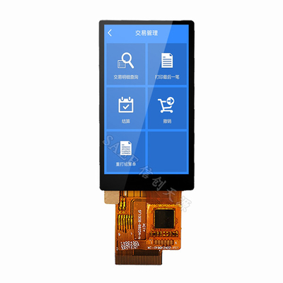 1,9" ángulo de visión completo de la pantalla táctil de TFT LCD 170x320 IPS con el interfaz del CTP SPI MCU